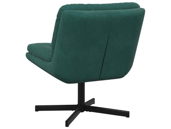 Vert CHAISE/FAUTEUIL - SARAZYJ - 63x75x76cm - Fauteuil relaxant pivotant - Vert foncé - 63x75x76cm Velours Hot93080636