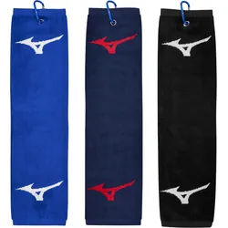 Mizuno Schlägertuch Trifold, schwarz