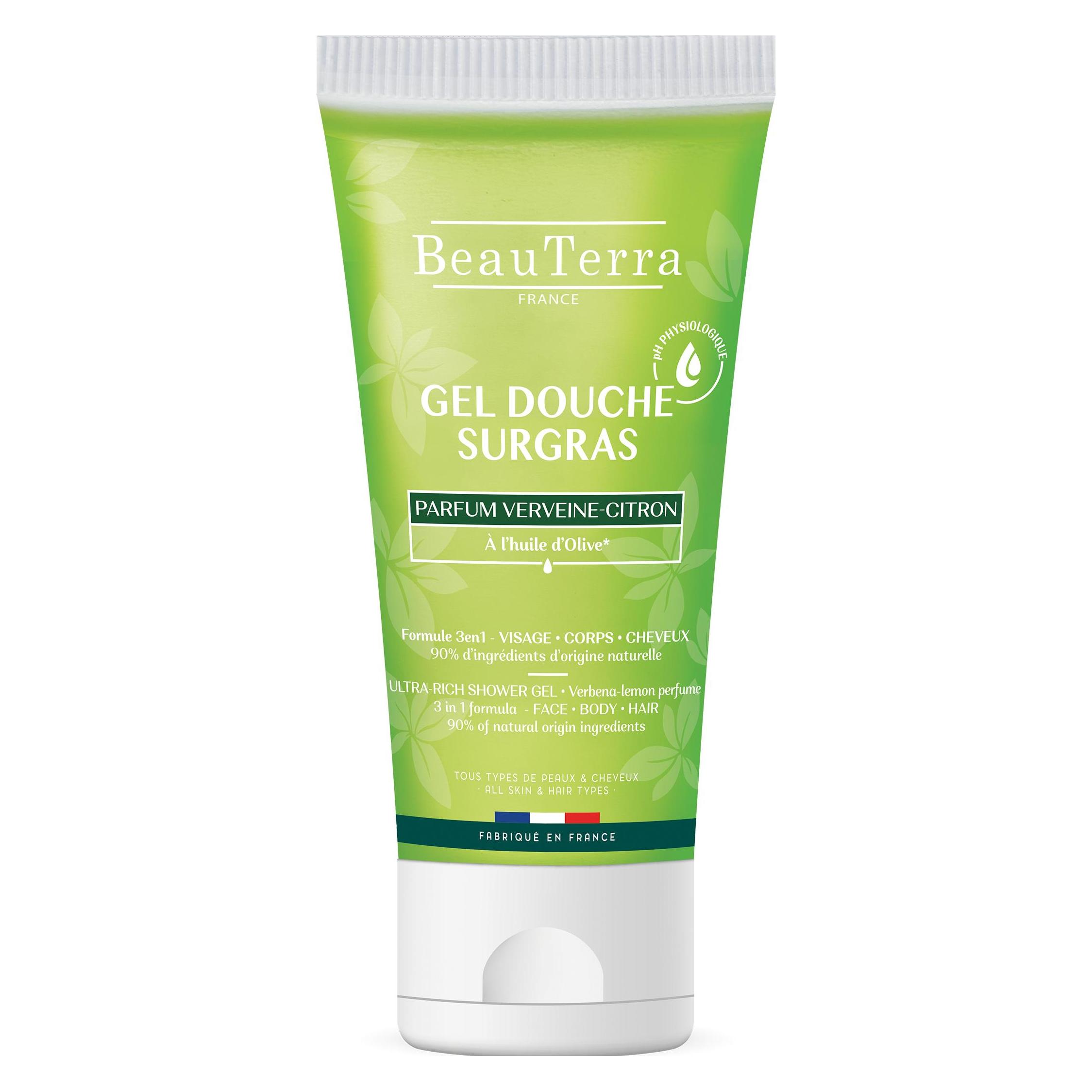 BeauTerra reichhaltiges Duschgel Zitronenverbene (200 ml) (6031280)
