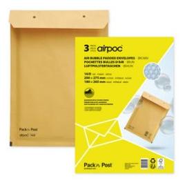 Mailmedia Luftpolster-Versandtaschen, Typ 13/C, braun, 10 g (30002583)