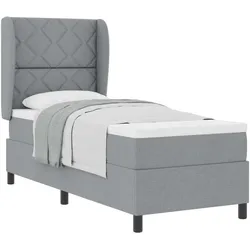 vidaXL, Boxspringbett, Leni Diamond blocks design (80 x 200 cm)