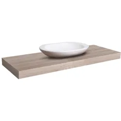 Naturel Dolce Waschtischplatte 140x50 cm Bardolino-Eiche DO14050DB