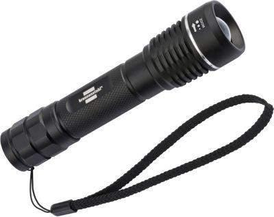 Brennenstuhl LuxPremium TL 601 LED-Taschenlampe, 600 Lumen, stufenloser Fokus, Aluminium, IP67, 137 mm, schwarz