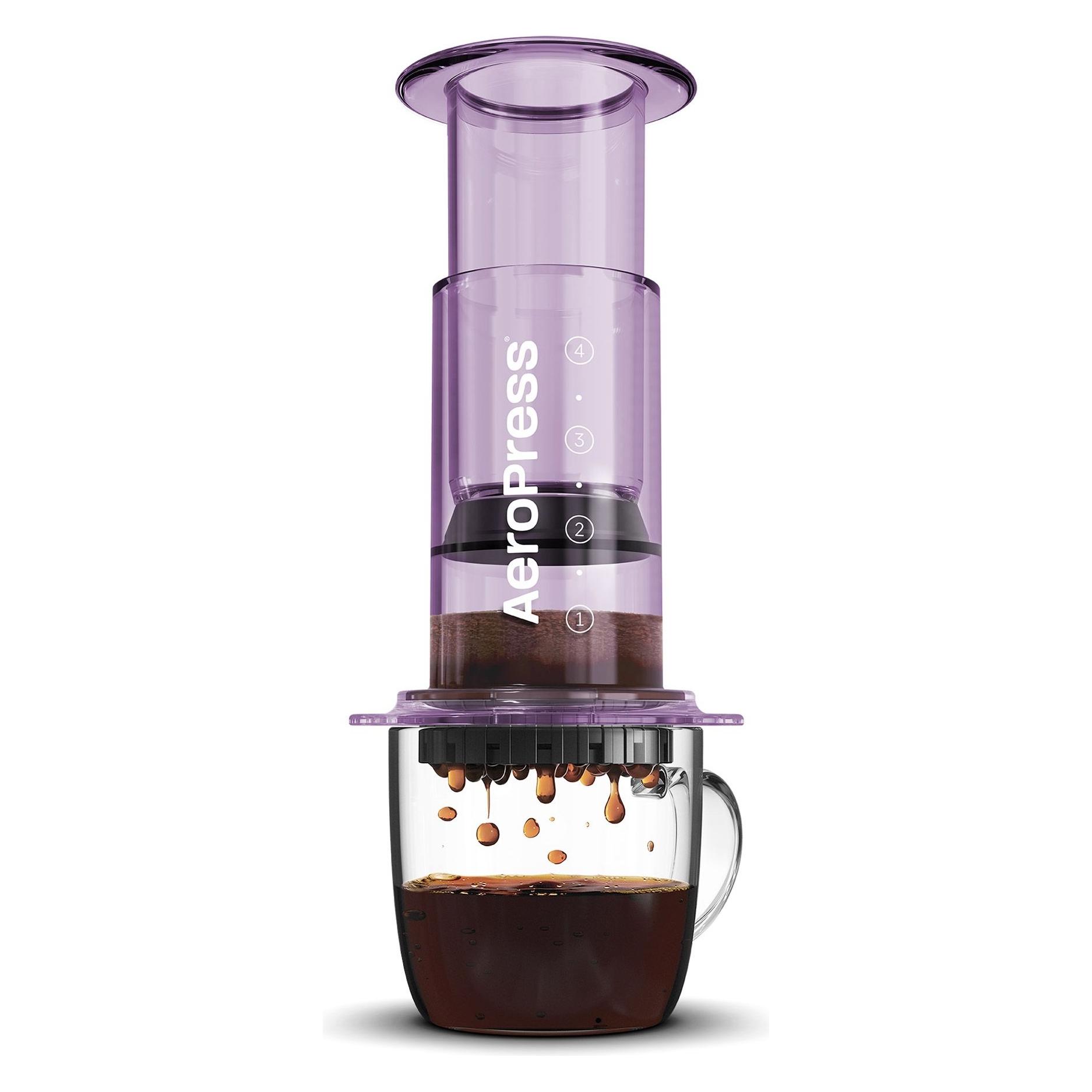 Aeropress Clear Purple - Lila Kaffeemaschine (90PR05)