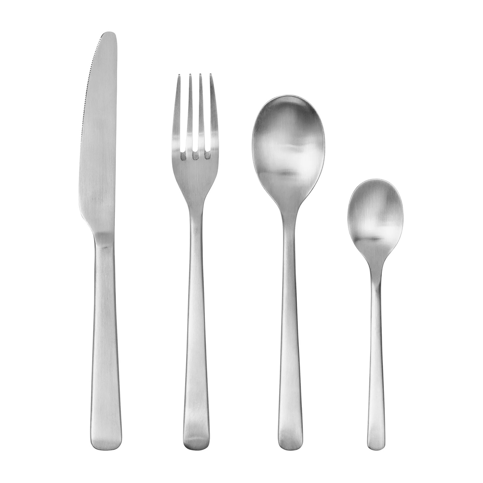 Broste Copenhagen Hune bestekset 16-delig Brushed satin