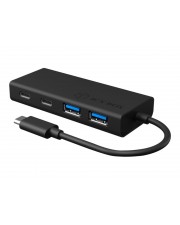 ICY BOX bk| 2x USB-C USB-A 3.0 Digital/Daten (IB-HUB1426-CPD)