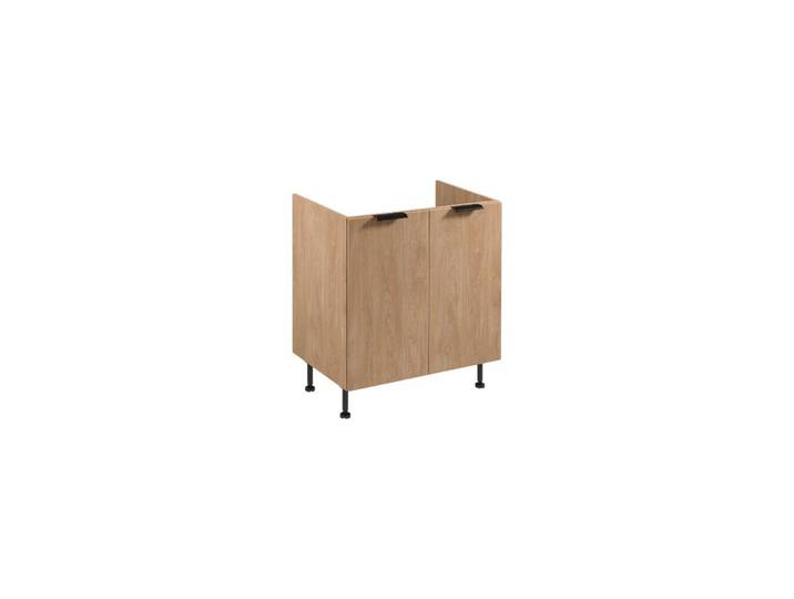 ROYAL24_MARKT Spülenunterschrank - Effiziente Nutzung des Küchenraums. (Küche Spülenunterschrank, 1-St., Sorento - D80Z) Feinste Qualität - Modern - Zeitlos.