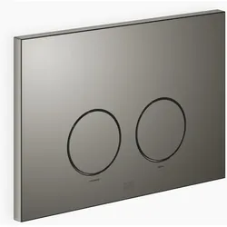 Dornbracht Betätigungsplatte für UP-Spülkasten, rund, 12665979-19, Farbe: Dark Chrome