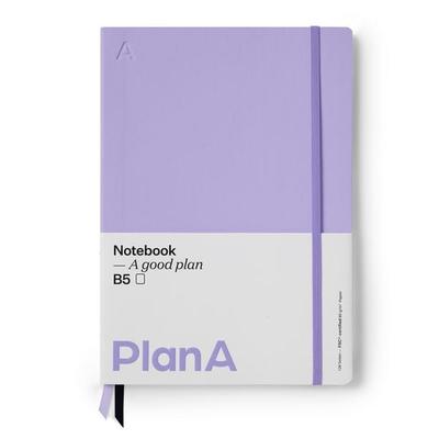 Notizbuch B5 Softcover Blanko Mauve Purple, von , Bücher.de