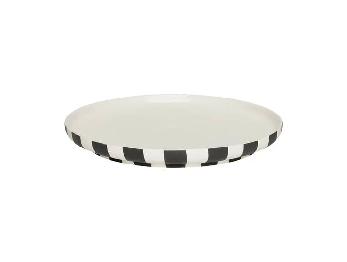 OYOY Assiette Toppu Ø26,5 cm Black-white