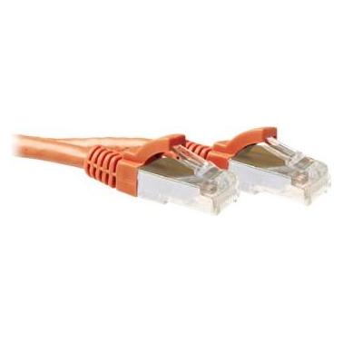 ACT Orange 7 meter LSZH SFTP CAT6A patch cable snagless with RJ45 connectors (S/FTP, CAT6a, 7 m) (FB7107)