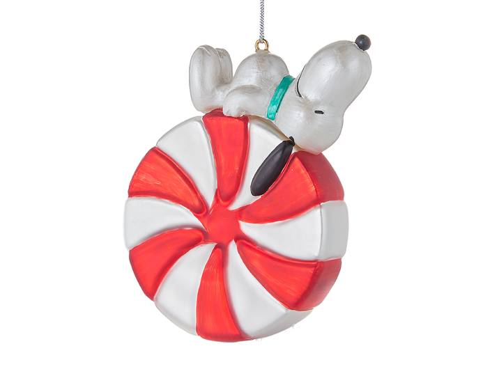 Baumanhänger HANG ON Snoopy 2 x 10 x 7cm Weiß/Weiß