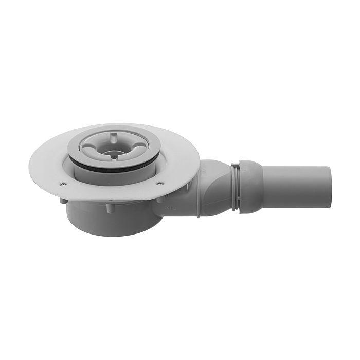 Duravit Duschwannenablauf 791243000000000 90 mm, Abgang waagerecht, für Durasolid Wannen