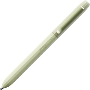 Faber-Castell Kugelschreiber Avori XB, 140665, Fresh Breeze, Gehäuse hellgrün, Schreibfarbe blau