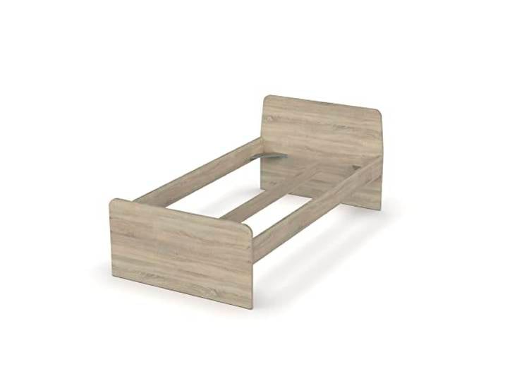 MUEBLES PITARCH Dana Plattform, Partikelspanplatte und Melamin, hohe Dichte, Cambrian, Einzelbett