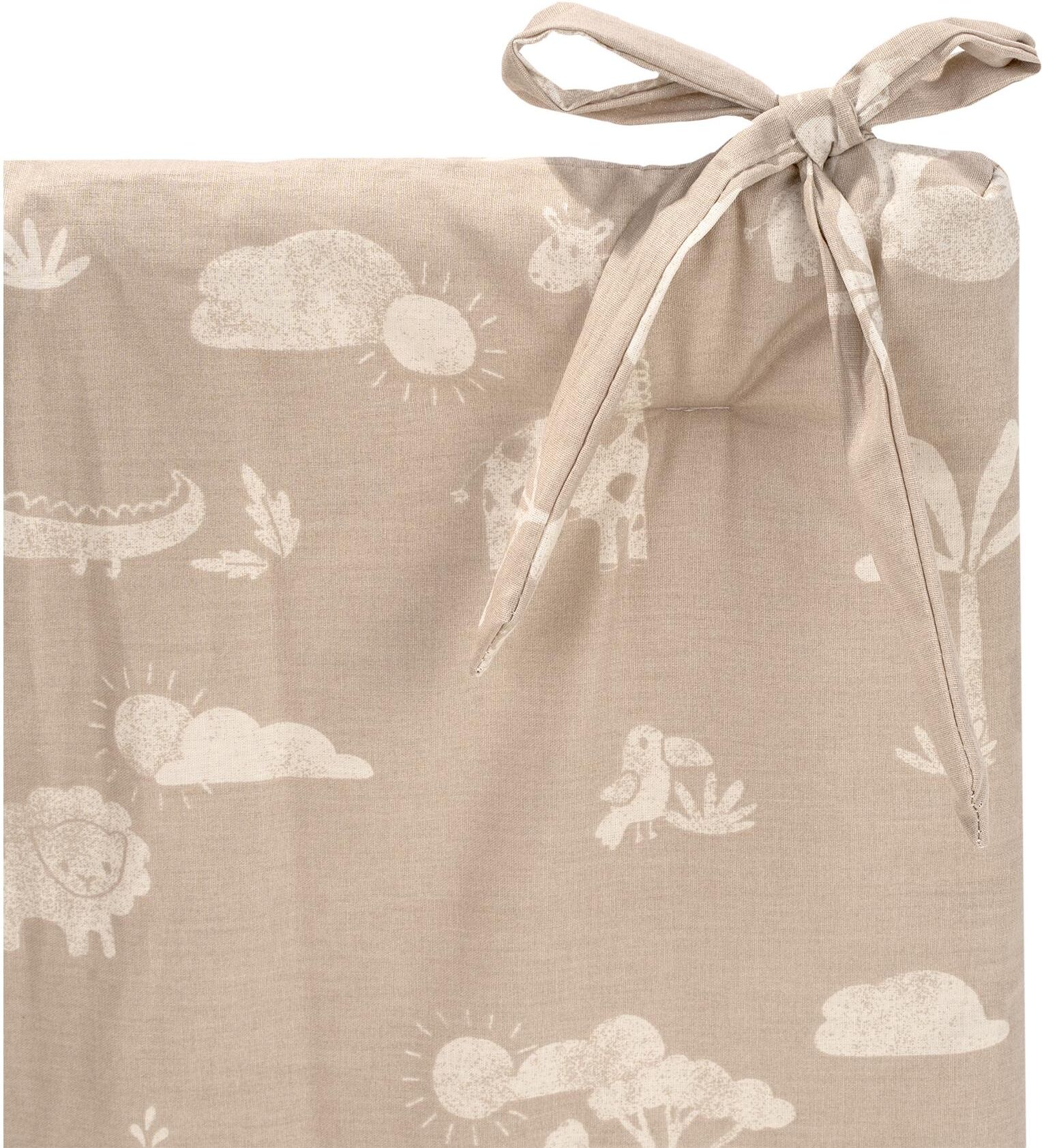Bettnestchen JULIUS ZÖLLNER "Organic", Baby, beige, Obermaterial: 100% Baumwolle, Bettnestchen Bettnestchen beige Einheitsgröße