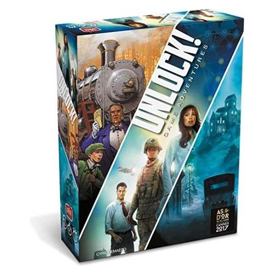 Asmodée Unlock! Game Adventures - Ed. Italiana (Italienisch, 1 - 6 Spieler) (8992)