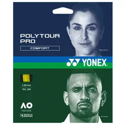 Tennissaite - Yonex Poly Tour Pro gelb - 12m
