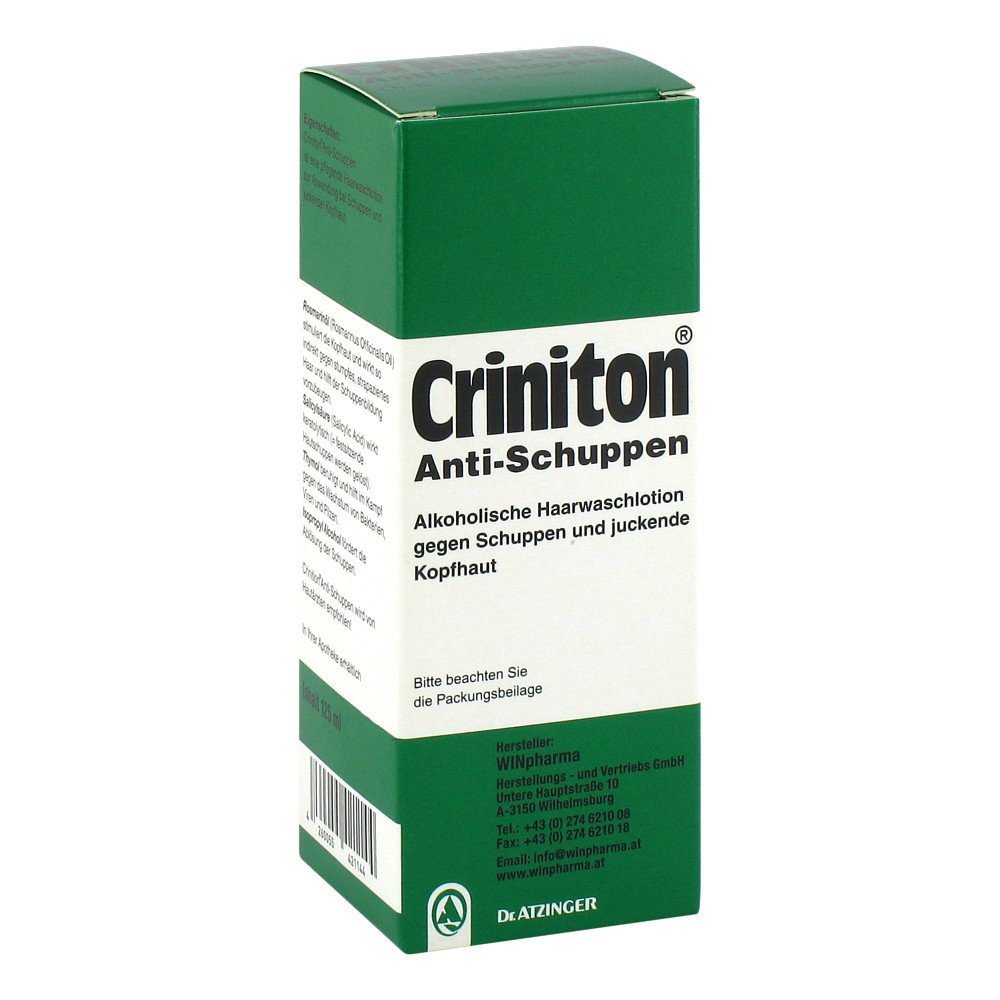 Kanzlsperger GmbH Criniton Anti Schuppen Lösung 01580330