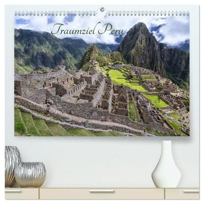 Traumziel Peru (hochwertiger Premium Wandkalender 2027 DIN A2 quer), Kunstdruck in Hochglanz
