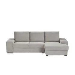 Ecksofa  Renée ¦ grau ¦ Maße (cm): B: 276 H: 92 T: 146.0