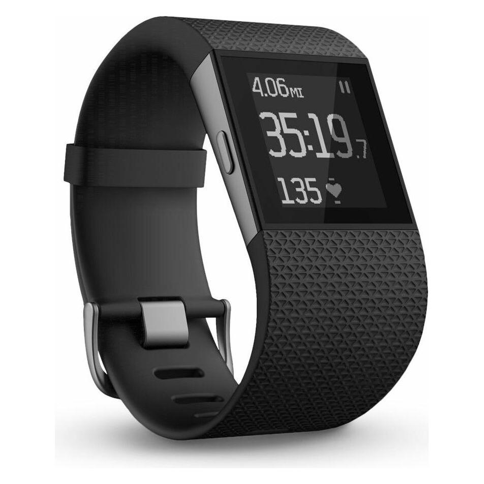 Fitbit Surge S (32 mm, ohne SIM) (FB501BKS-EU)