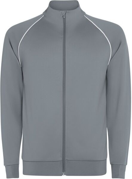Sweatshirt de sport personnalisable à manches raglan Valier gris 8