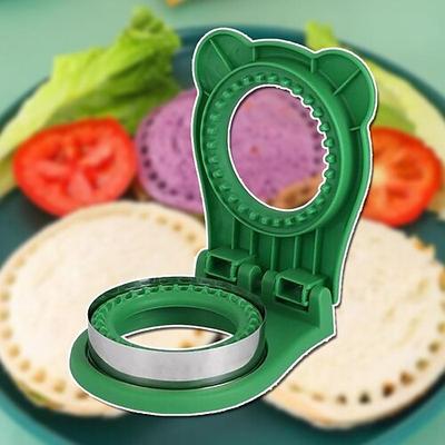 Sandwich-Formenschneider und -Versiegeler, Edelstahl-Brotschneide-Werkzeugset zum Versiegeln von DIY-Sandwich-Toasts, perfektes Küchenzubehör für die Zubereitung von Mittagssnacks