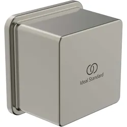 Ideal Standard Idealrain Wandanschlussbogen BC772GN UP, eckig, aus Metall, Silver Storm