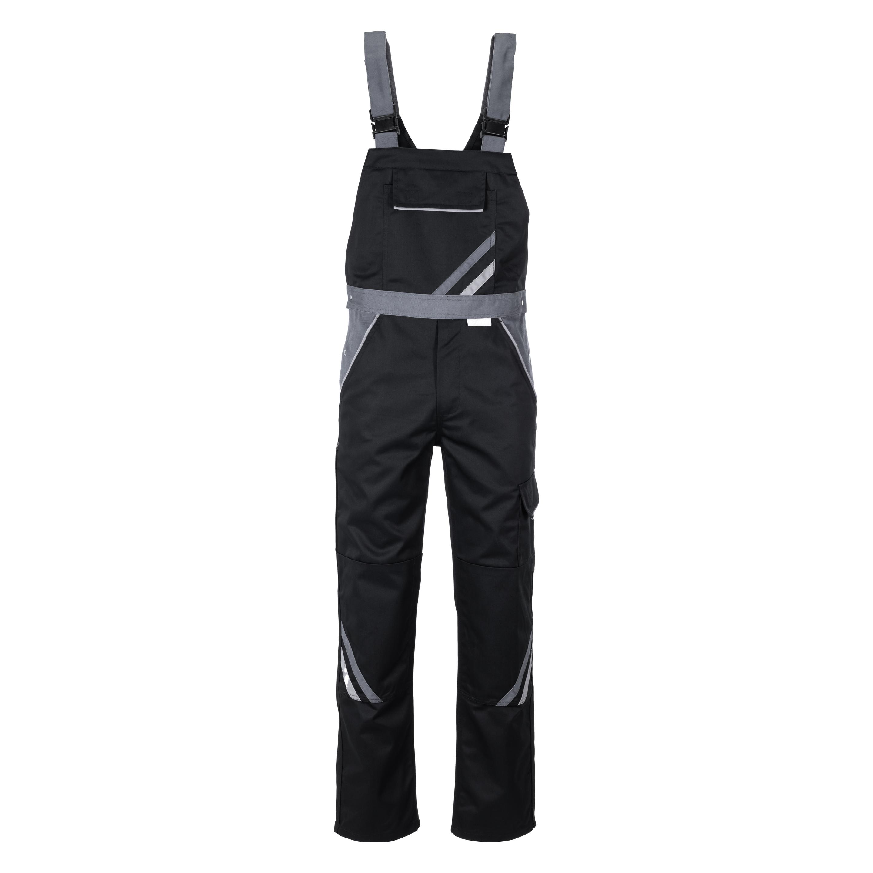 Planam Latzhose schwarz/schiefer/zink 28 29 (29) (33947155)