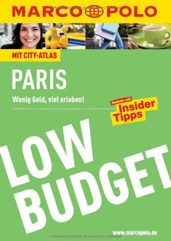 Waltraud Pfister-Bläske - MARCO POLO Reiseführer Low Budget Paris: Wenig Geld, viel erleben - Preis vom 13.10.2026 11:25:28 h