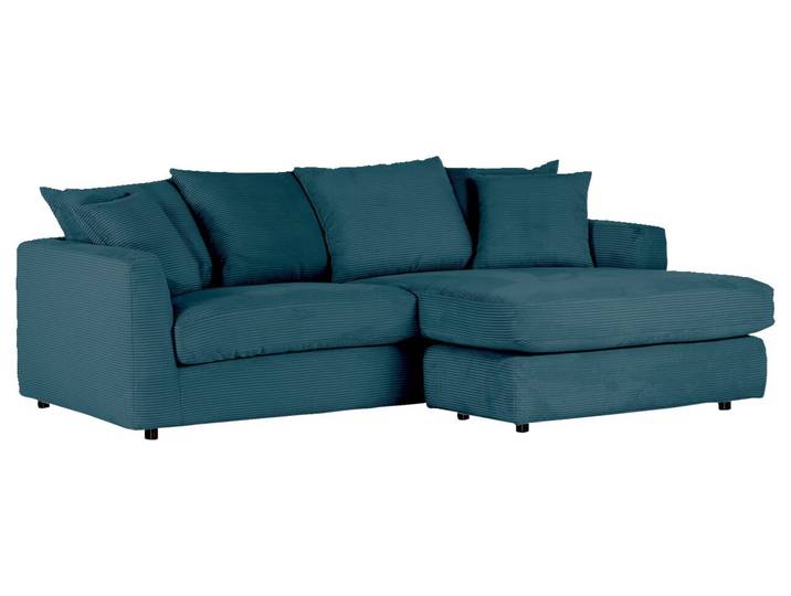 Z2 Ecksofa DONATO, petrol, Cord