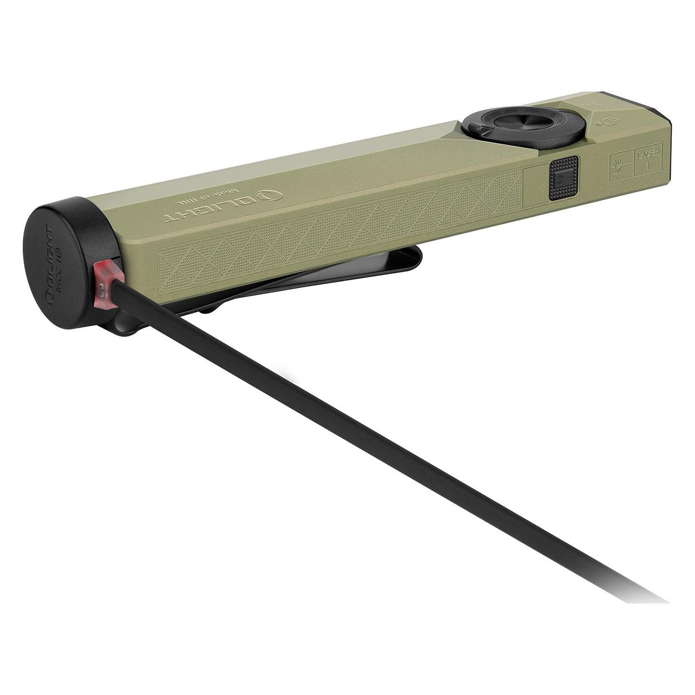 Olight ArkPro Ultra (12.40 cm, 1700 lm) (200029-ARKPRO-UL-1-OLIVEGREEN-CW-LJX)