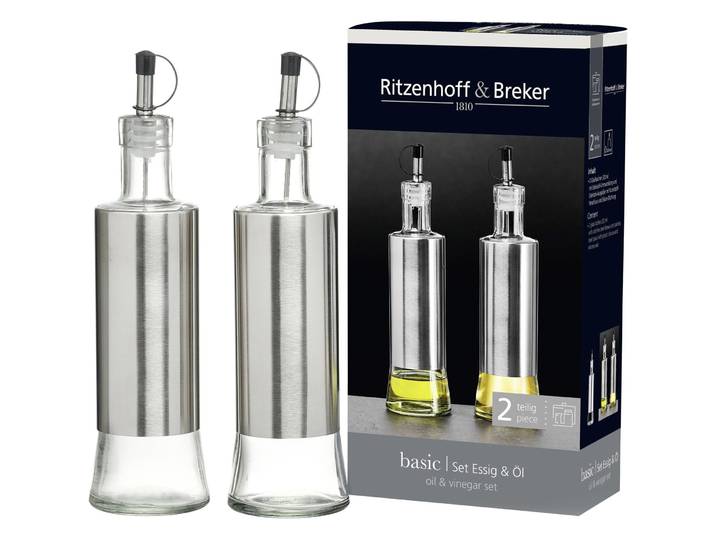 Gewürzbehälter Basic transparent Glas Set