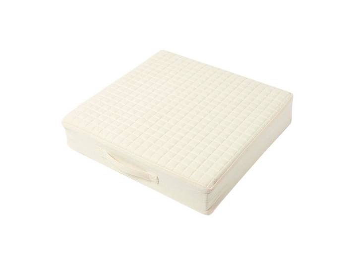 SITZKISSEN orthopädisch 50/50/10 cm – Sesselkissen creme