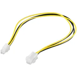 4 pin P4 Powerkabel Verlängerung 0,30m