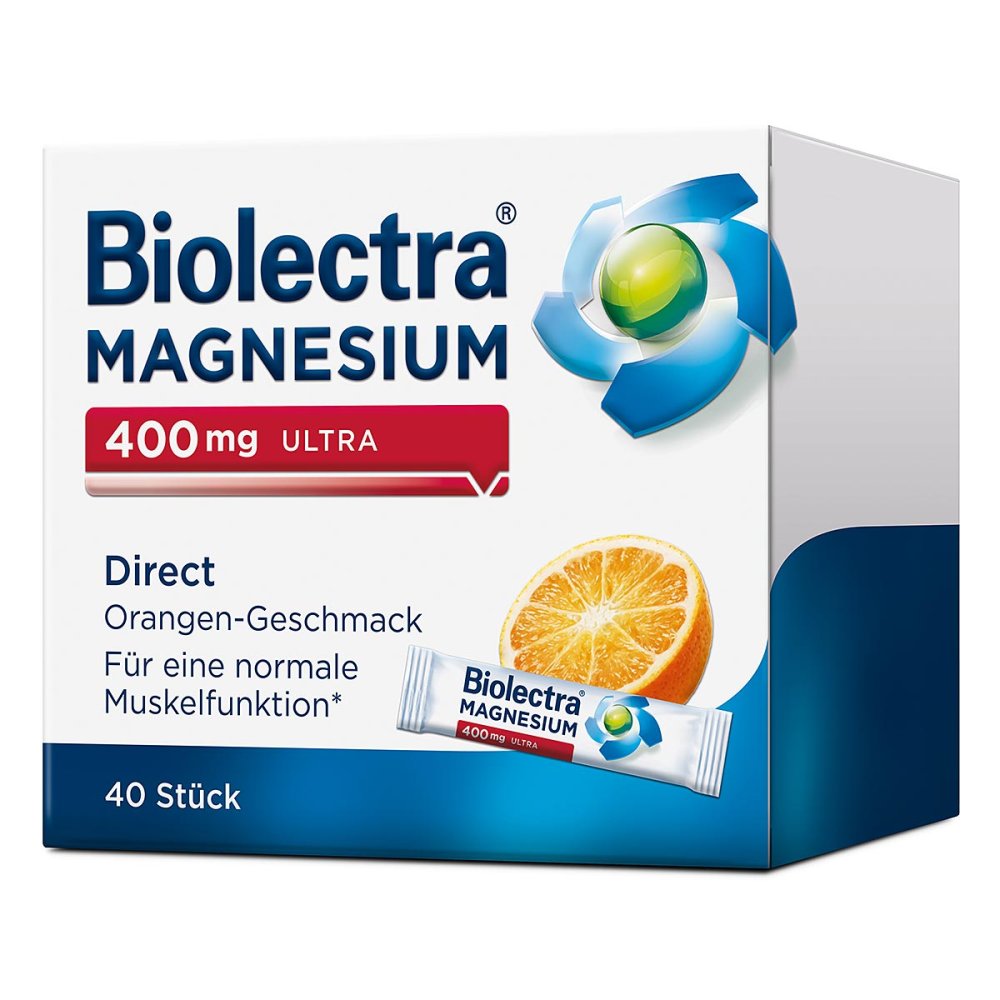 HERMES Arzneimittel GmbH Biolectra Magnesium 400 mg Ultra Direct Orange 10252180