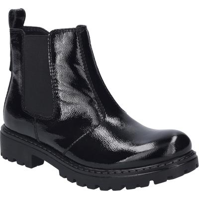 Stiefelette JOSEF SEIBEL "Marta 06, schwarz", Damen, Gr. 38, schwarz, Obermaterial: 100% Rindsleder Leather cow., Schuhe Stiefelette