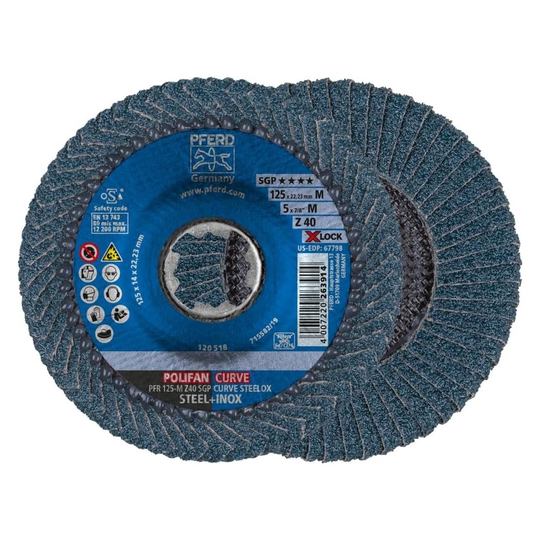 Pferd X-LOCK Fächerschleifscheibe Spezial-Linie SGP (40) (67689053)