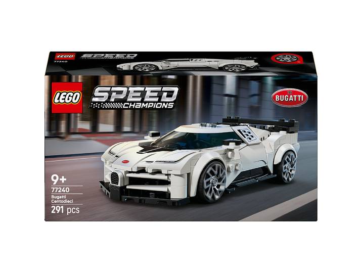 LEGO® Speed Champions - Hypercar Bugatti Centodieci - Jouet Voiture - 77240