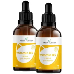 Sparset VitaminD3 Tropf. 1.000IE 2X50 ml