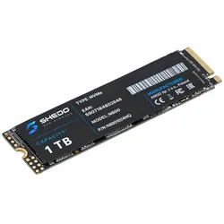 Neue SSD-Festplatte SHEDO N600 1TB M.2 2280 PCI-E NVMe 3000/1200MBs