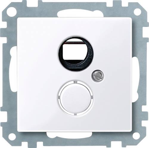 Merten Abdeckung System M Weiß 469125 1St.