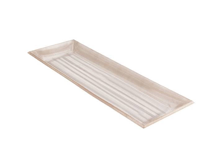 Rustikales Deko-Tablett 20,5 x 3,7 x 60 cm, grau