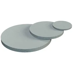 OBO 2028883 Staubschutzplättchen zum Durchstoßen M40 Zell - Polyethylen schwarz 107 S VTEC M40  - 100 Stück