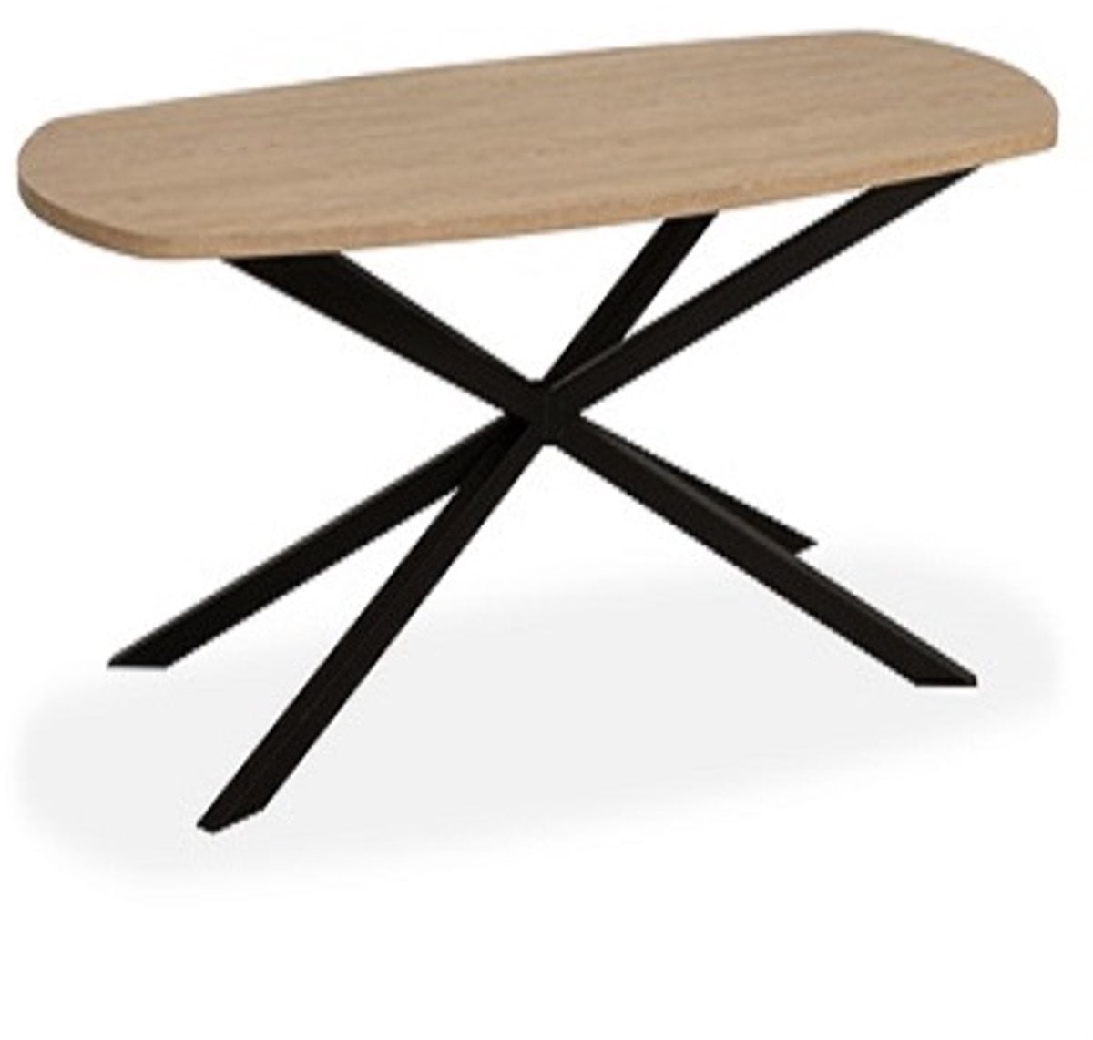 A-Meubel Scheveningen Eettafel Ovaal 200cm