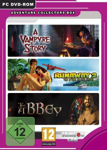Crimson Cow - Adventure Collectors Box (A Vampyre Story, Runaway 2: The Dream of the Turtle, The Abbey) - Preis vom 18.10.2026 19:22:15 h