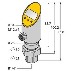 Turck Drucksensor PS010A5112UPN8XH1141