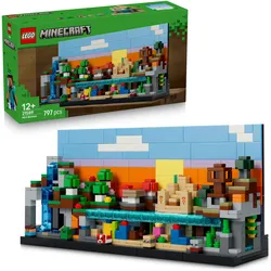 LEGO Minecraft 21589 Mini-Biome, Spielzeug für Kinder ab 12 Jahren