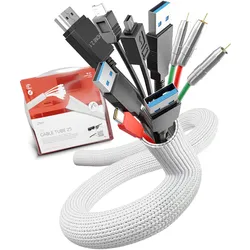 LTC CABLE TUBE 25 Weiß - 2 m